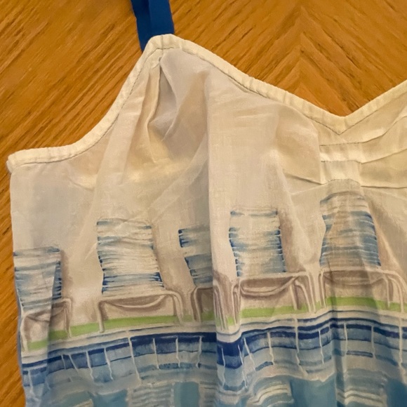 Anthropologie Lilka “Motel Pool” cotton mini dress - M - Picture 3 of 15